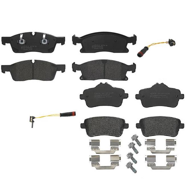 Brembo Brake Pads Kit -  Front and Rear (Low-Met)